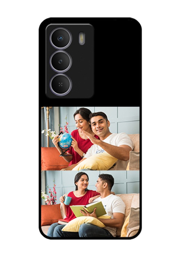 Realme C73 5G Custom Glass Phone Case - 2 Images Design