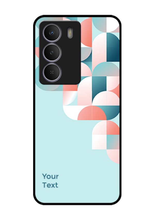 Realme C73 5G Custom Glass Phone Case - Stylish Semi - Circle Pattern Design