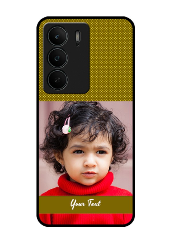 Realme C75 5G Custom Glass Phone Case - Simple Green Color Design