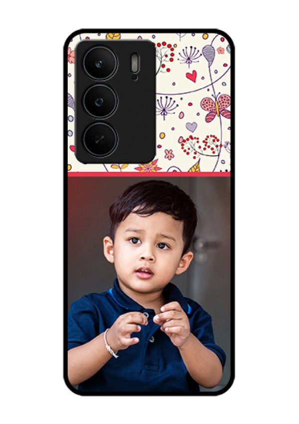 Realme C75 5G Custom Glass Phone Case - Premium Floral Design