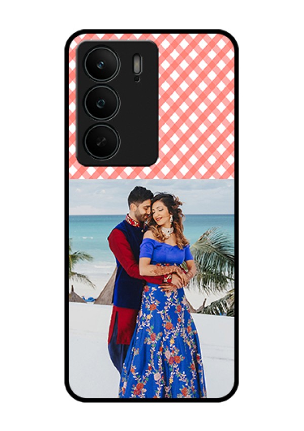 Realme C75 5G Custom Glass Phone Case - Pink Pattern Design
