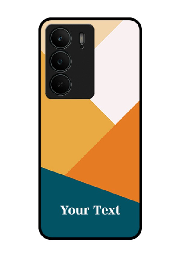 Realme C75 5G Custom Glass Phone Case - Stacked Multi - Colour Design