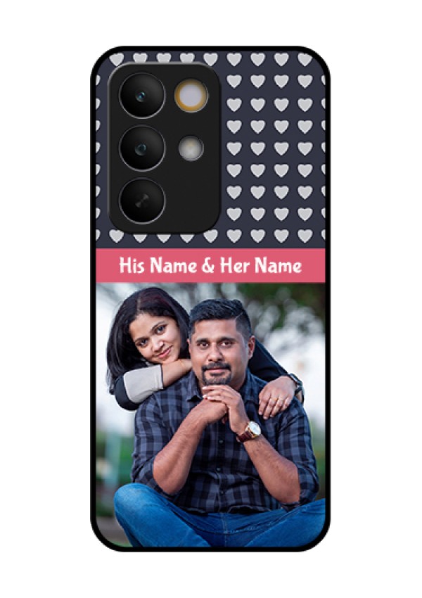 Realme C85 5G Custom Glass Phone Case - Love Symbols Design