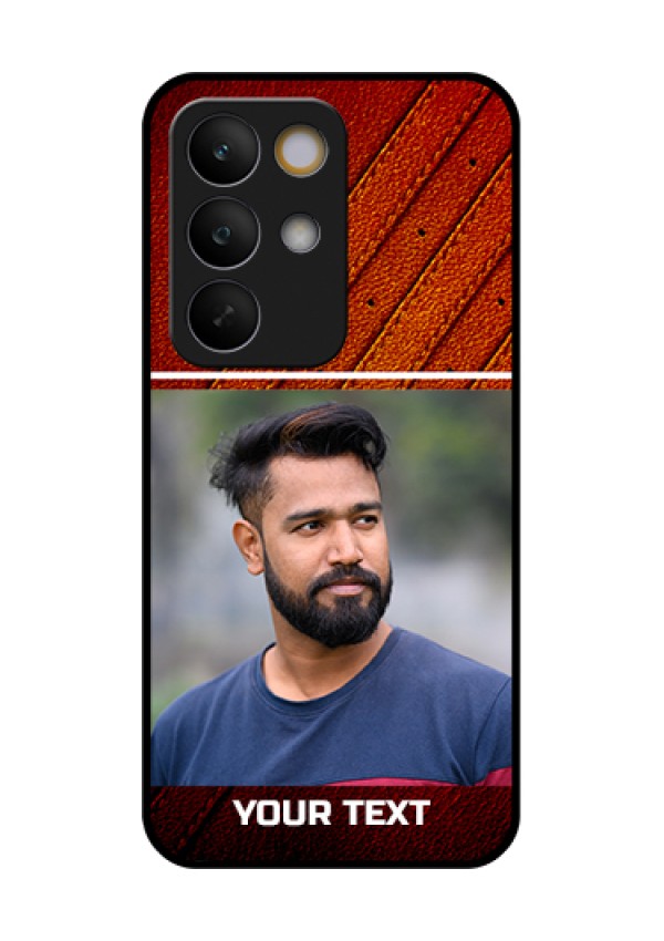 Realme C85 5G Custom Glass Phone Case - Leather Phone Case Design