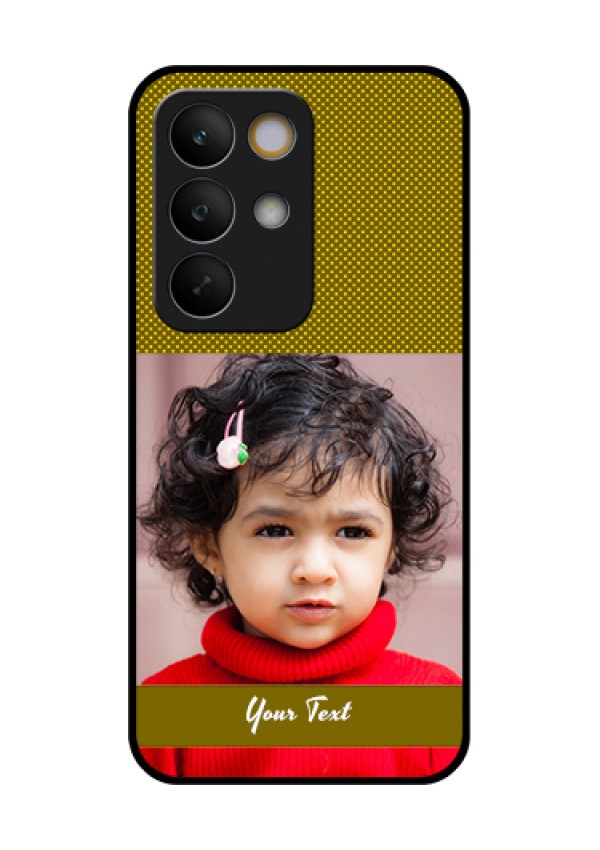 Realme C85 5G Custom Glass Phone Case - Simple Green Color Design