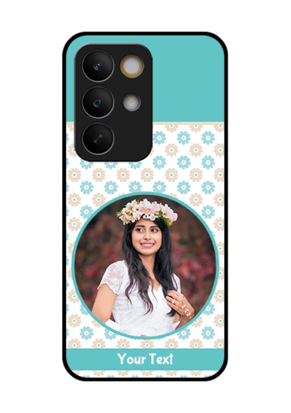 Realme C85 5G Custom Glass Phone Case - Beautiful Flowers Design