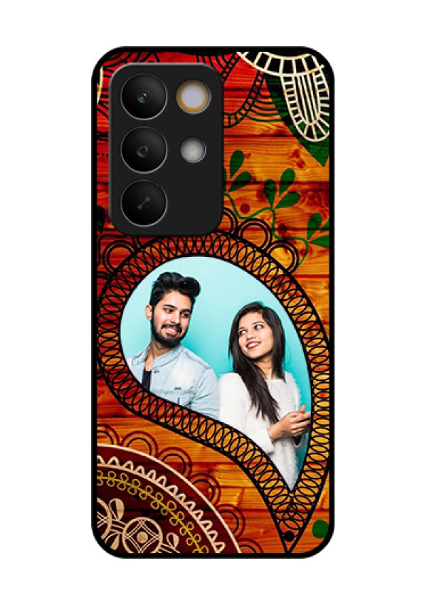 Realme C85 5G Custom Glass Phone Case - Abstract Colorful Design