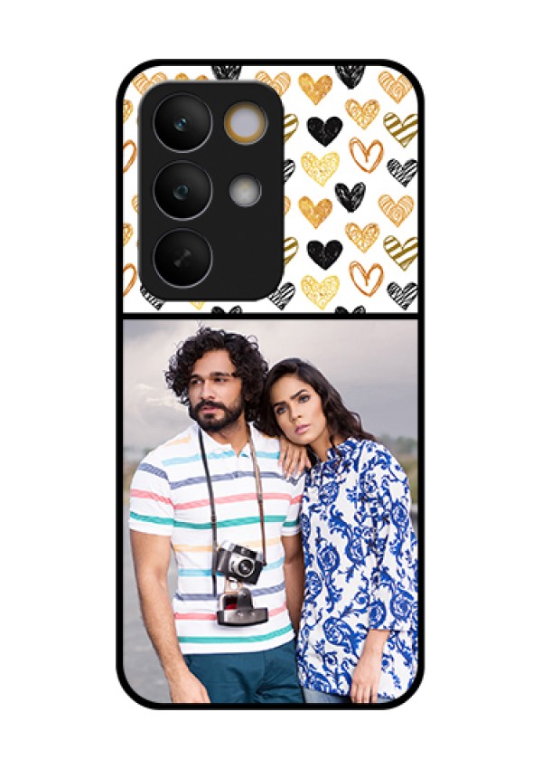 Realme C85 5G Custom Glass Phone Case - Love Symbol Design
