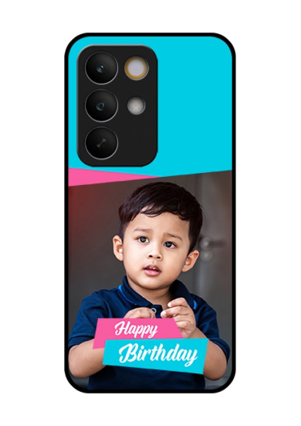 Realme C85 5G Custom Glass Phone Case - Image Holder With 2 Color Design
