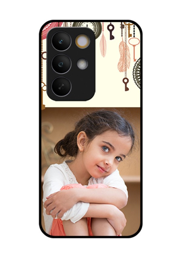 Realme C85 5G Custom Glass Phone Case - Boho Style Design