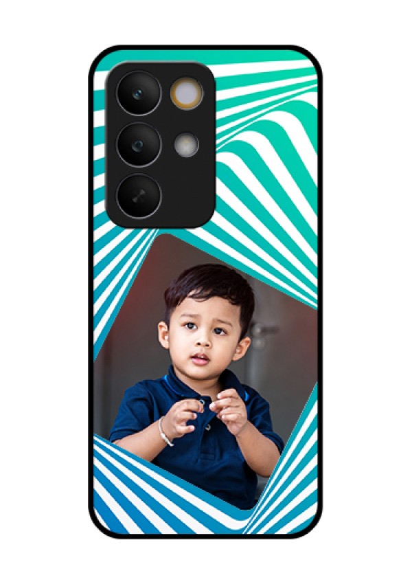 Realme C85 5G Custom Glass Phone Case - Abstract Spiral Design