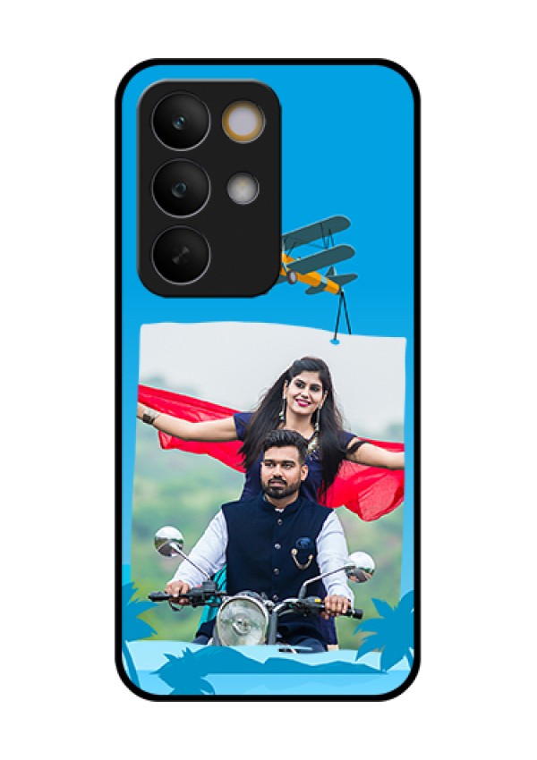 Realme C85 5G Custom Glass Phone Case - Traveller Design