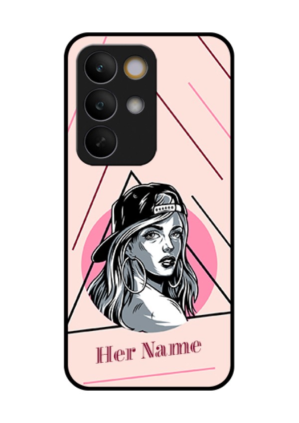 Realme C85 5G Custom Glass Phone Case - Rockstar Girl Design