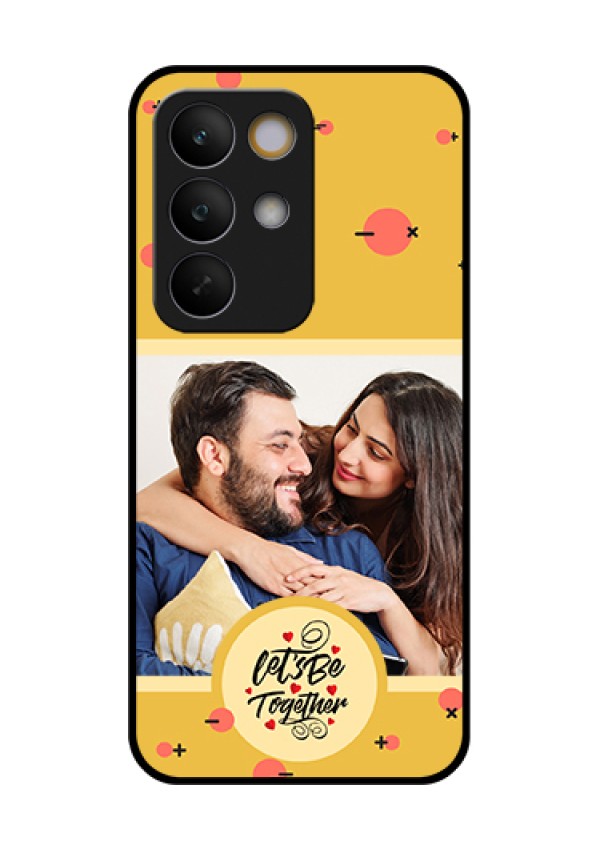 Realme C85 5G Custom Glass Phone Case - Lets Be Together Design