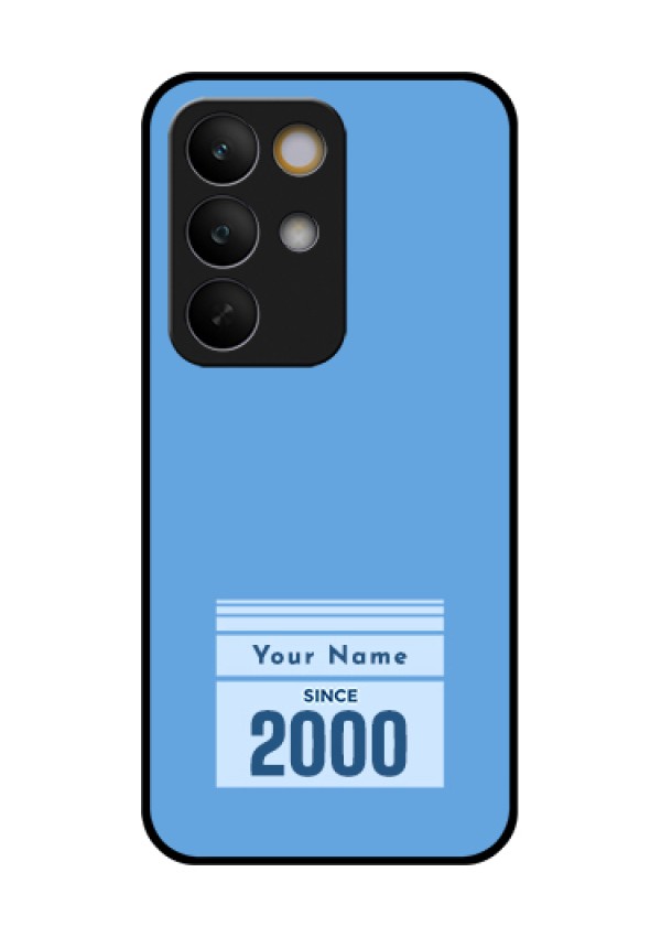Realme C85 5G Custom Glass Phone Case - Custom Year Of Birth Design
