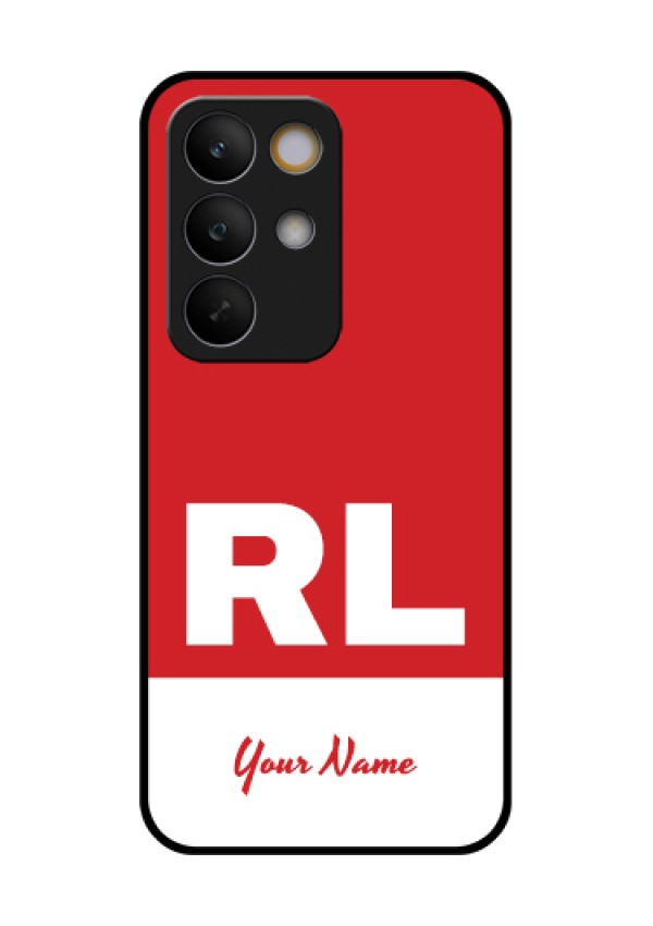 Realme C85 5G Custom Glass Phone Case - Dual Tone Custom Text Design