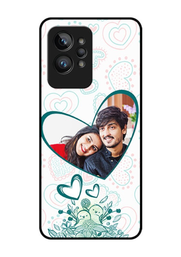 Realme GT 2 Pro Photo Printing on Glass Case - Premium Couple Design