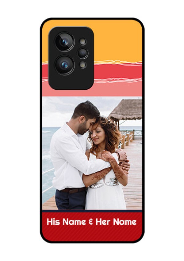 Realme GT 2 Pro Custom Glass Mobile Case - Colorful Case Design