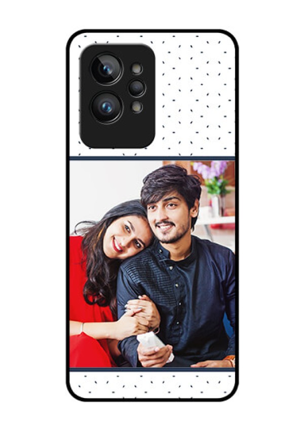 Realme GT 2 Pro Personalized Glass Phone Case - Premium Dot Design