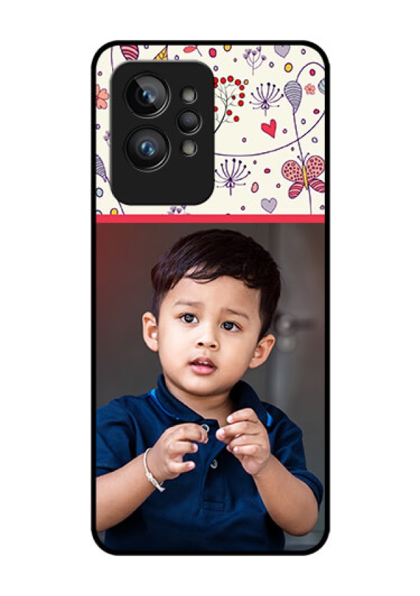 Realme GT 2 Pro Custom Glass Mobile Case - Premium Floral Design