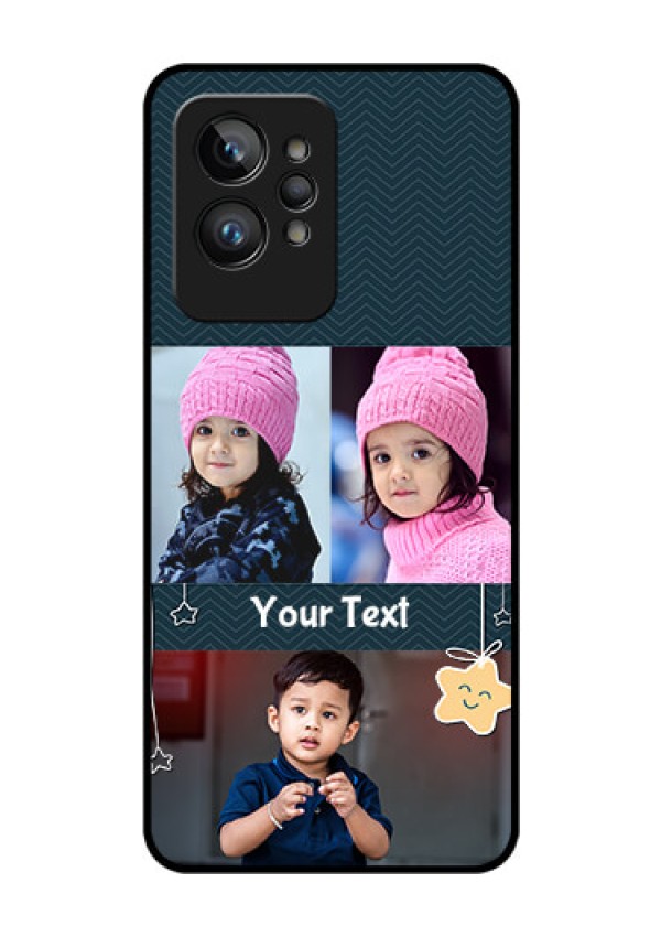 Realme GT 2 Pro Custom Glass Mobile Case - Hanging Stars Design