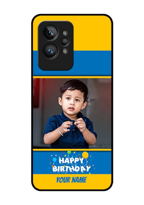 Realme GT 2 Pro Custom Glass Mobile Case - Birthday Wishes Design