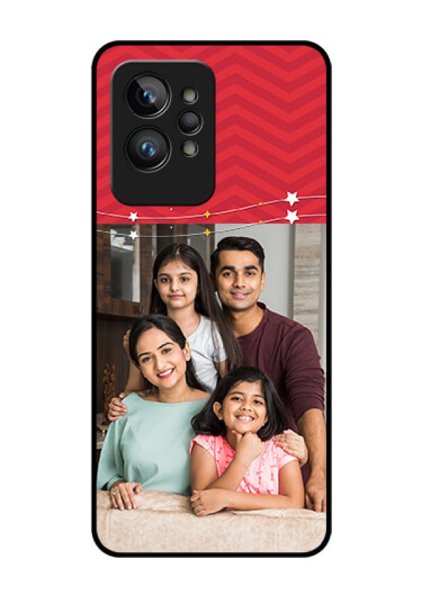 Realme GT 2 Pro Personalized Glass Phone Case - Happy Family Design