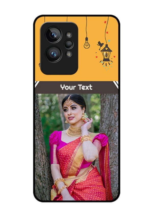 Realme GT 2 Pro Custom Glass Mobile Case - with Family Picture and Icons