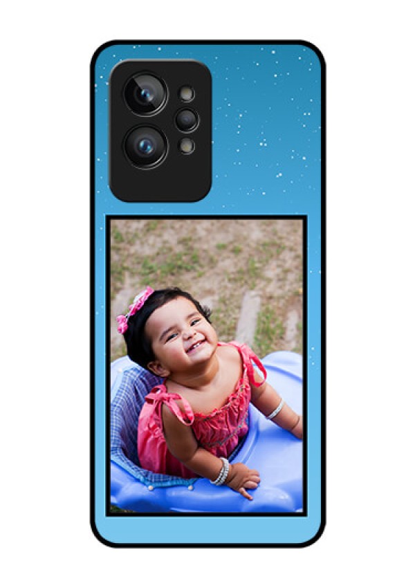 Realme GT 2 Pro Custom Glass Mobile Case - Wave Pattern Colorful Design