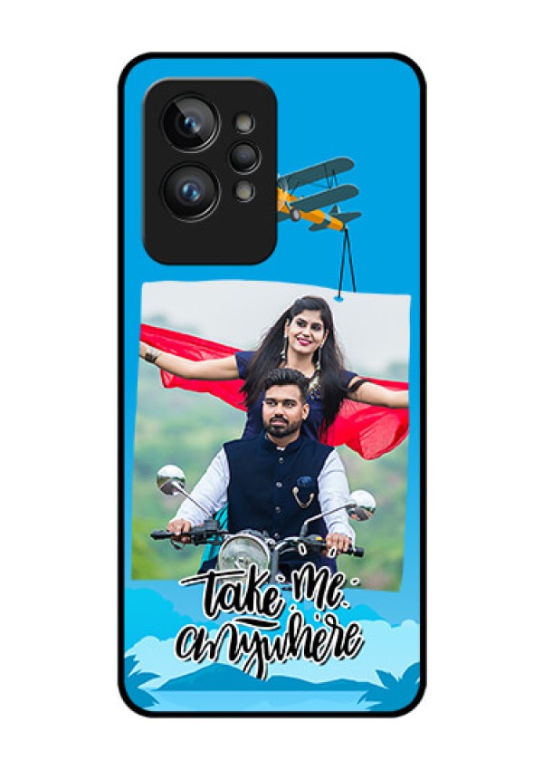 Realme GT 2 Pro Custom Glass Mobile Case - Traveller Design