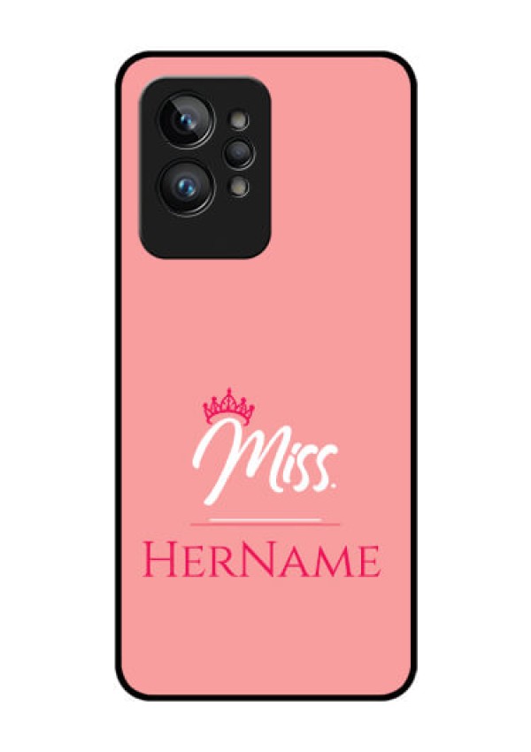 Realme GT 2 Pro Custom Glass Phone Case Mrs with Name