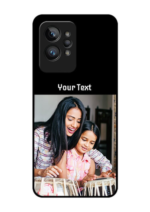 Realme GT 2 Pro Photo with Name on Glass Phone Case