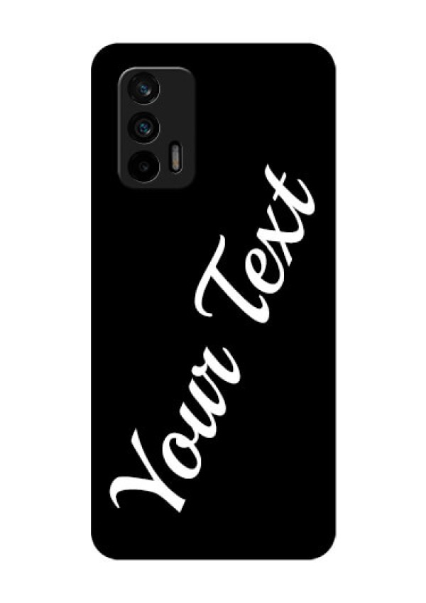 Realme GT 5G Custom Glass Mobile Cover with Your Name