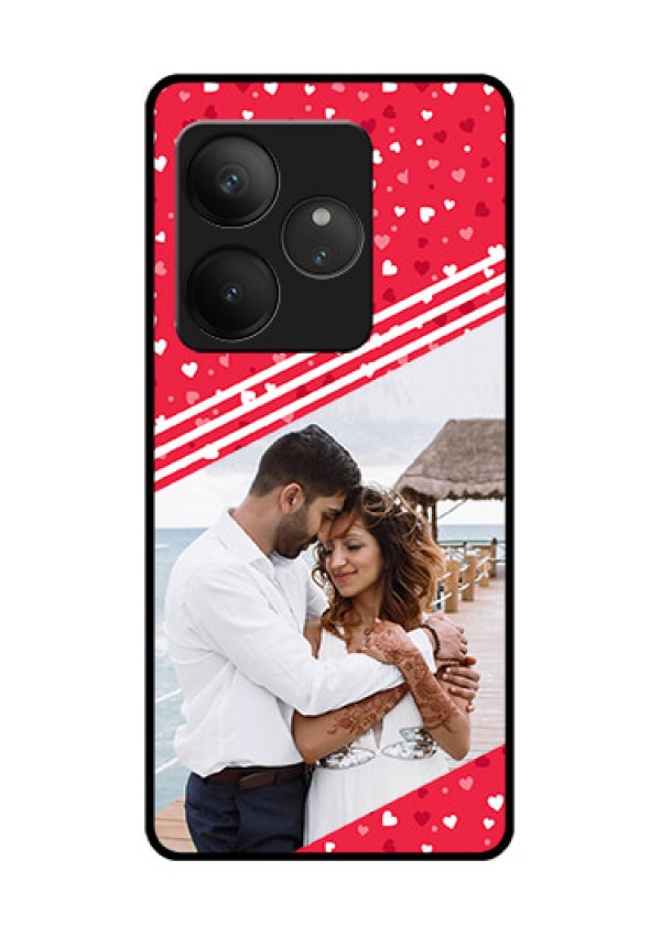 Realme GT 6 Custom Glass Phone CaseValentines Gift Design