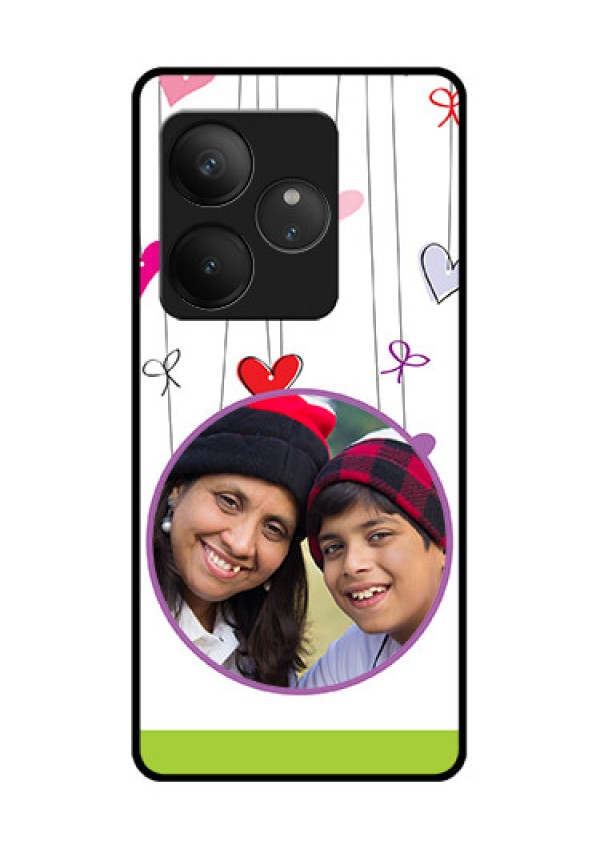 Realme GT 6 Custom Glass Phone CaseCute Kids Phone Case Design