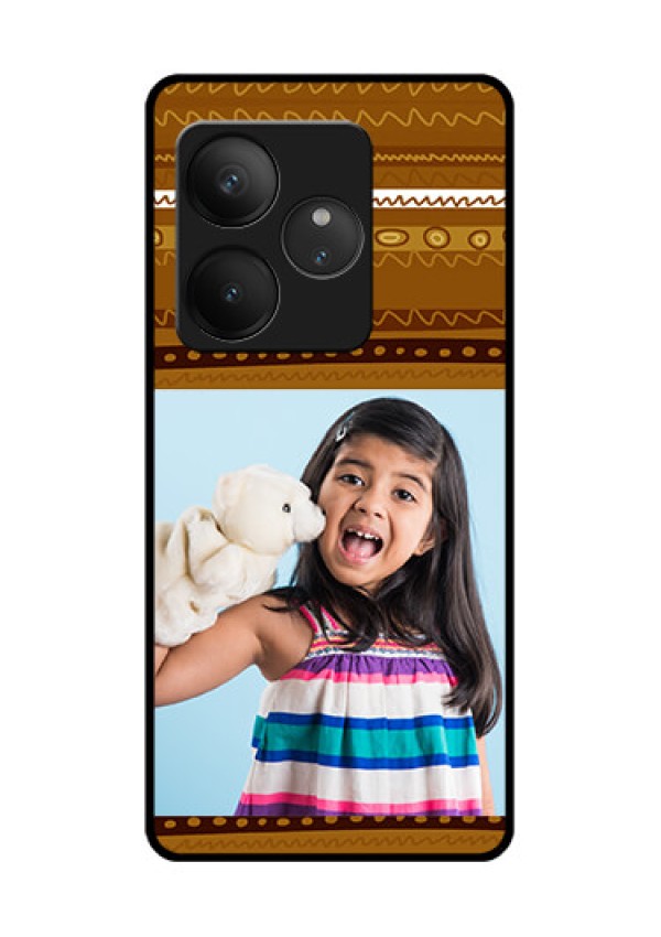 Realme GT 6 Custom Glass Phone CaseFriends Picture Upload Design