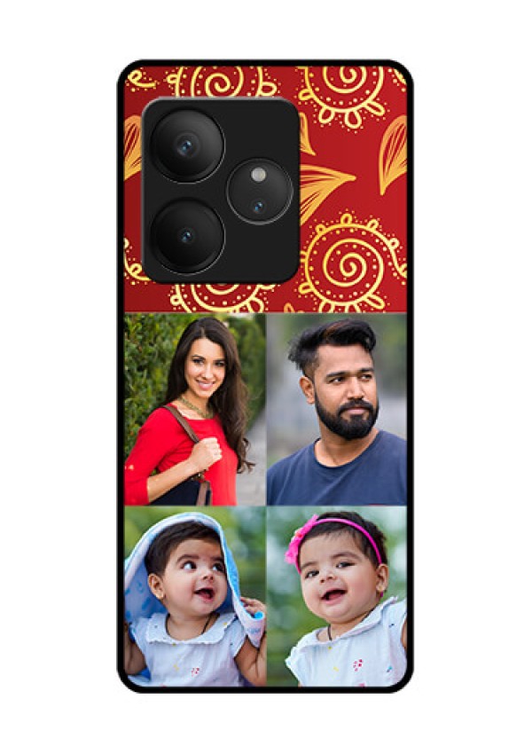 Realme GT 6 Custom Glass Phone Case4 Image Traditional Design