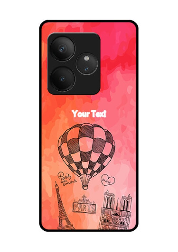 Realme GT 6 Custom Glass Phone CaseParis Theme Design