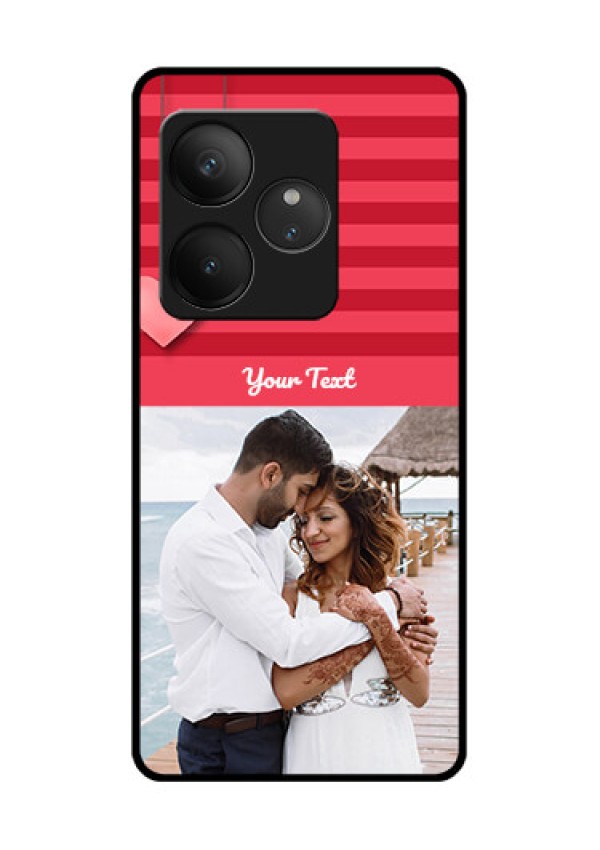 Realme GT 6 Custom Glass Phone CaseValentines Day Design