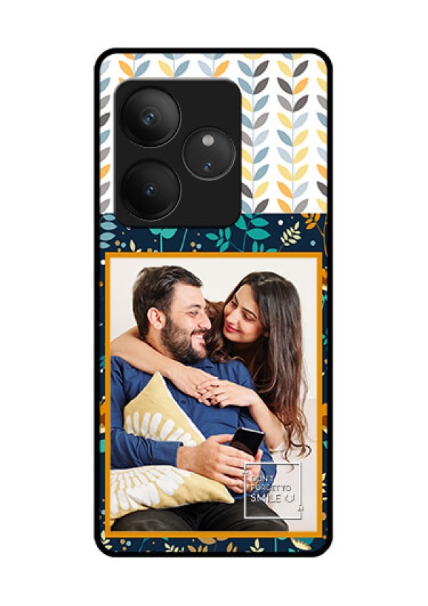 Realme GT 6 Custom Glass Phone CasePattern Design