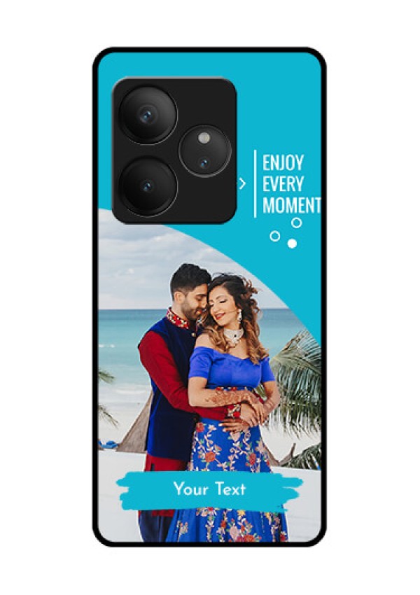 Realme GT 6 Custom Glass Phone CaseHappy Moment Design