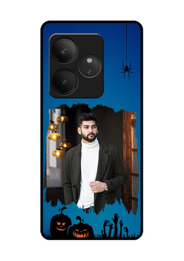 Realme GT 6 Custom Glass Phone CaseWith Pro Halloween Design