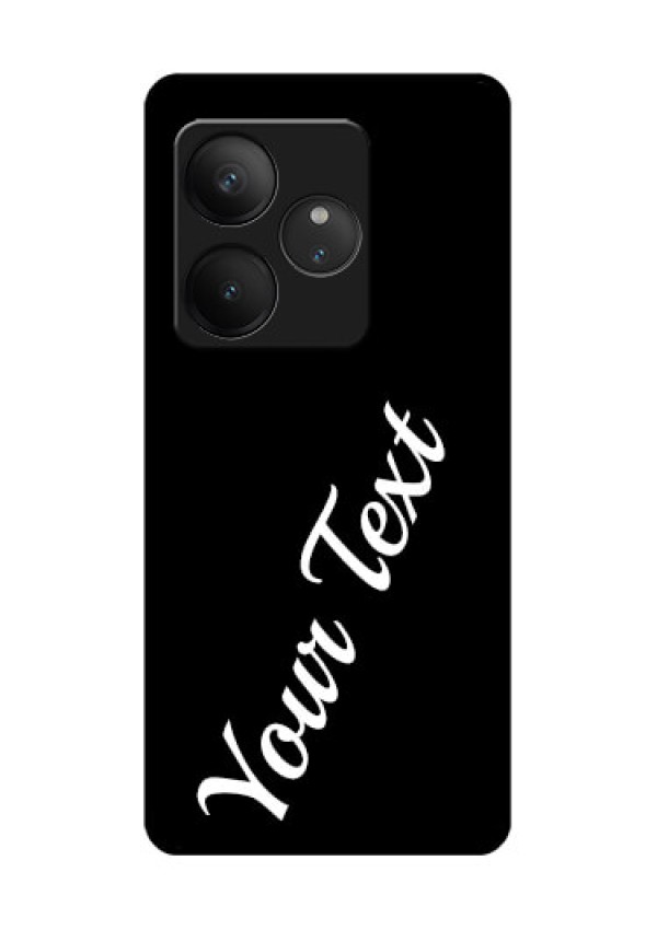 Realme GT 6 Custom Glass Phone CaseWith Your Name Design