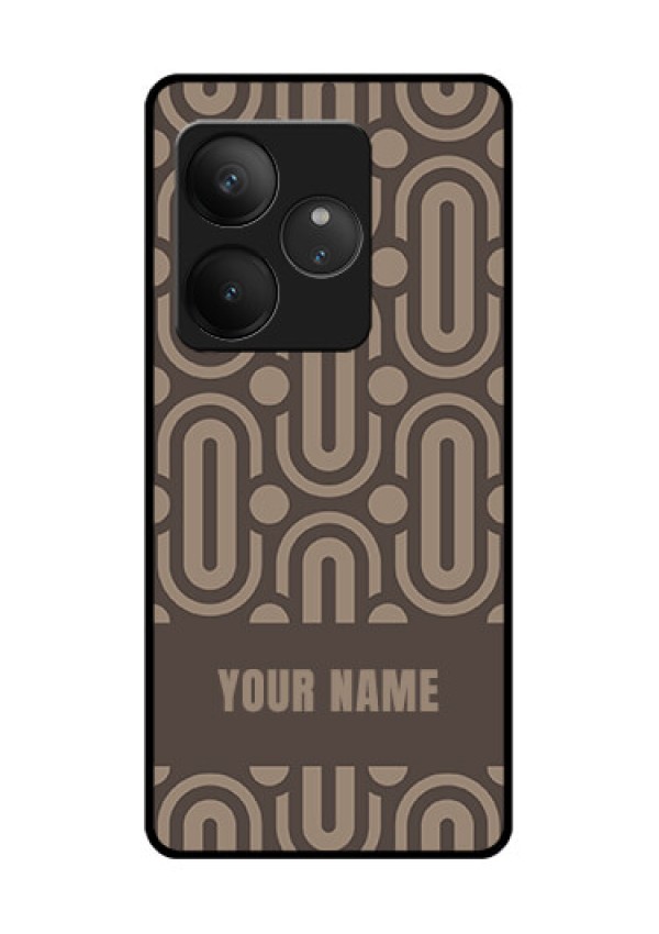 Realme GT 6 Custom Glass Phone CaseCaptivating Zero Pattern Design
