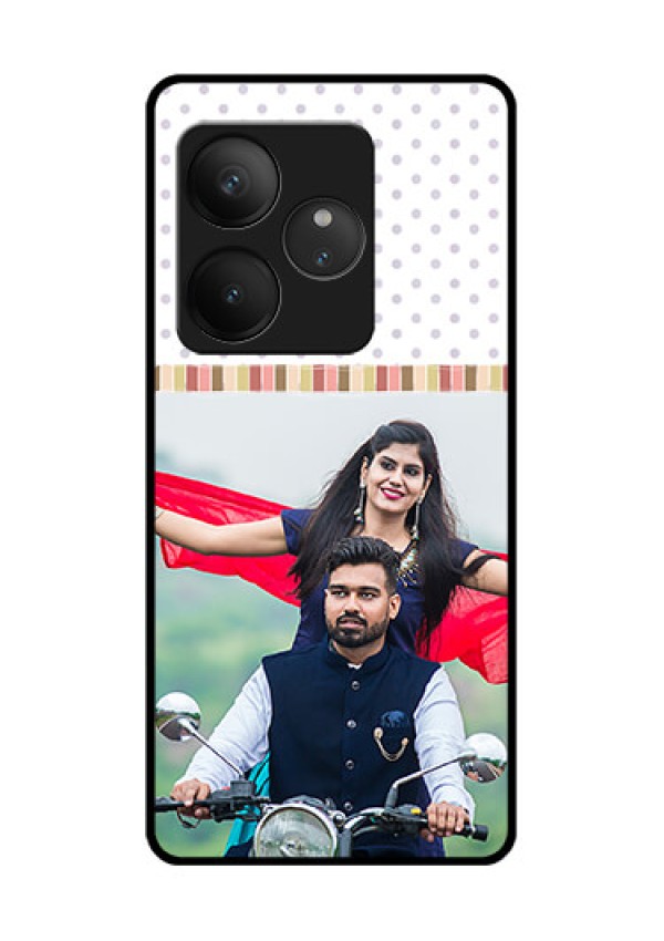 Realme GT 6T 5G Custom Glass Phone CaseCute Family Design