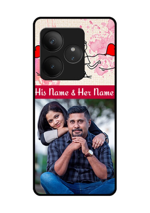 Realme GT 6T 5G Custom Glass Phone CaseYou And Me Case Design