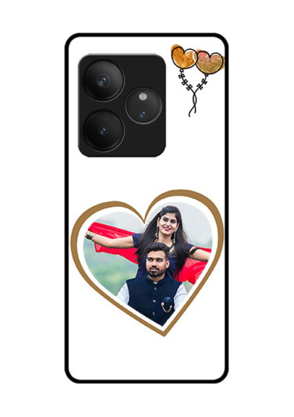 Realme GT 6T 5G Custom Glass Phone CaseYou and Me Design