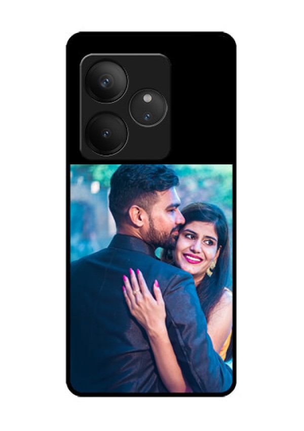 Realme Gt 6T 5G Custom Glass Phone Case - Upload Full Picture With Custom Color Design