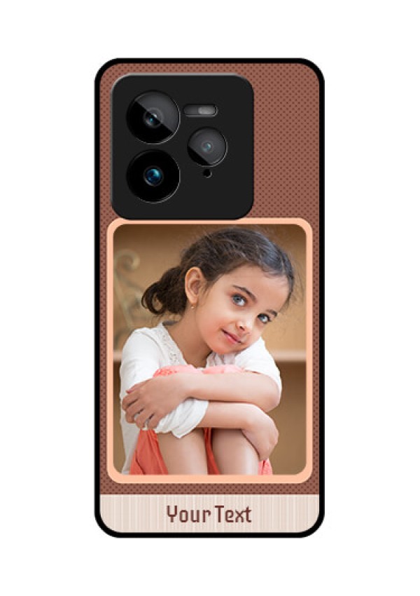 Realme GT 7 Pro Custom Glass Phone Case - Simple Pic Upload Design