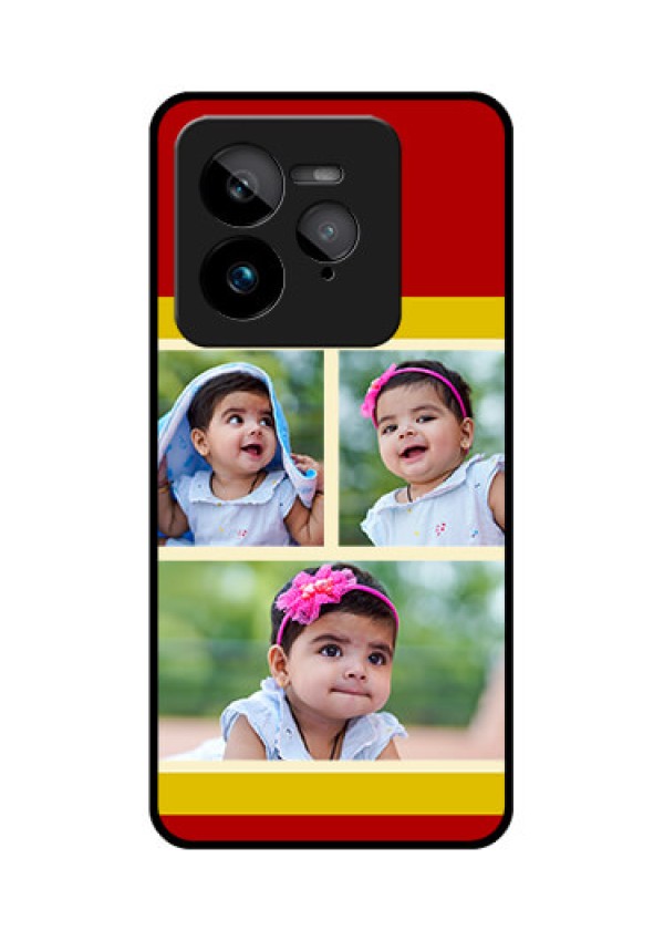 Realme GT 7 Pro Custom Glass Phone Case - Multiple Pic Upload Design